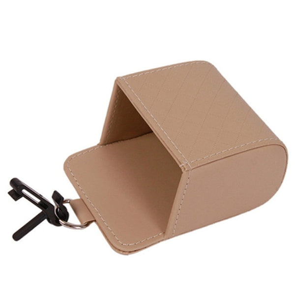 Mini boîte de rangement en cuir pour voiture – Moteacho