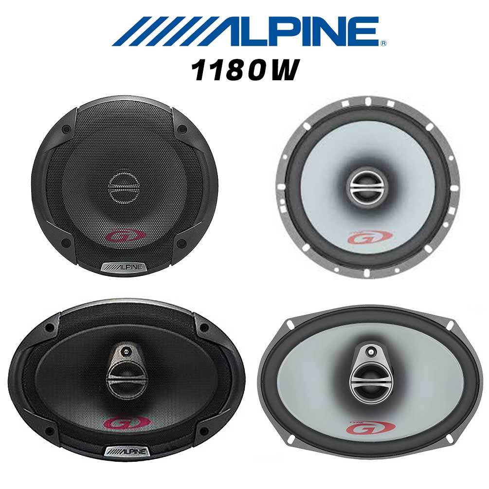 Kit Haut parleurs ALPINE 1180W