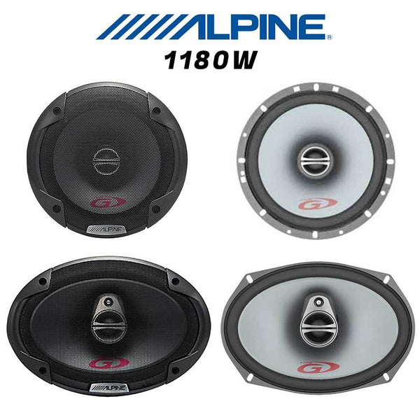 Kit Haut parleurs ALPINE 1180W