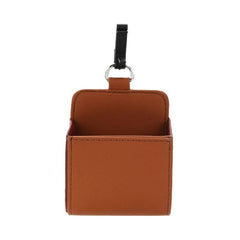 Mini boîte de rangement en cuir pour voiture