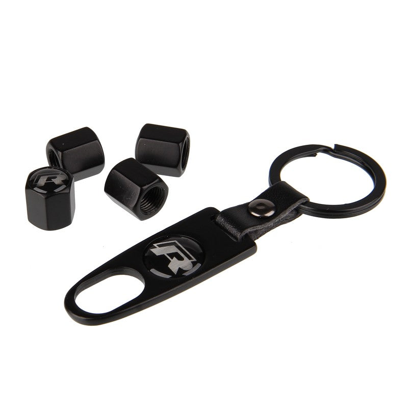 Porte-clé + bouchons de valves VW Volkswagen Racing