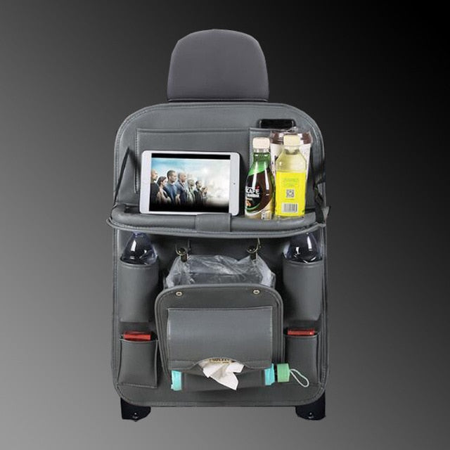 Couvre-siège arrière de voiture multifonctions et  multipoches
